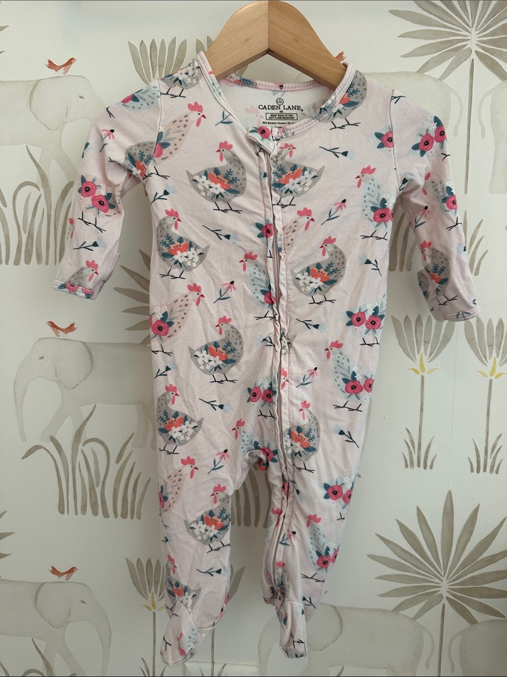 Caden Lane Floral Chicken Footie